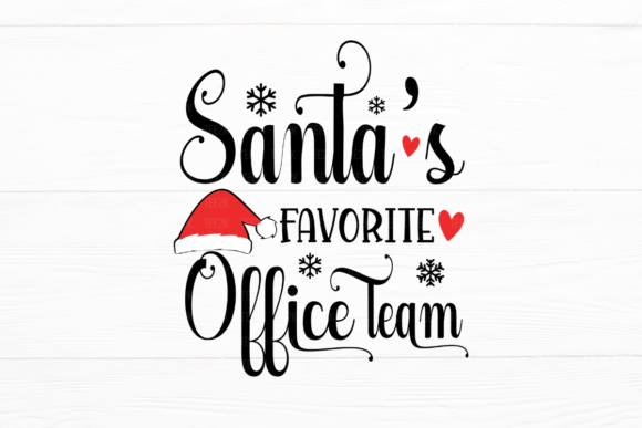 Santa’s Favorite Christmas Office Team
