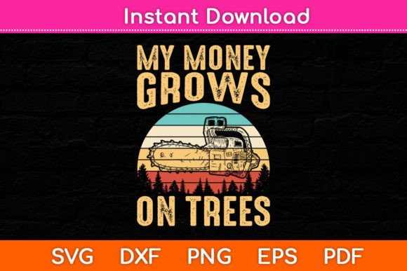 Vintage My Money Grows on Trees Funny